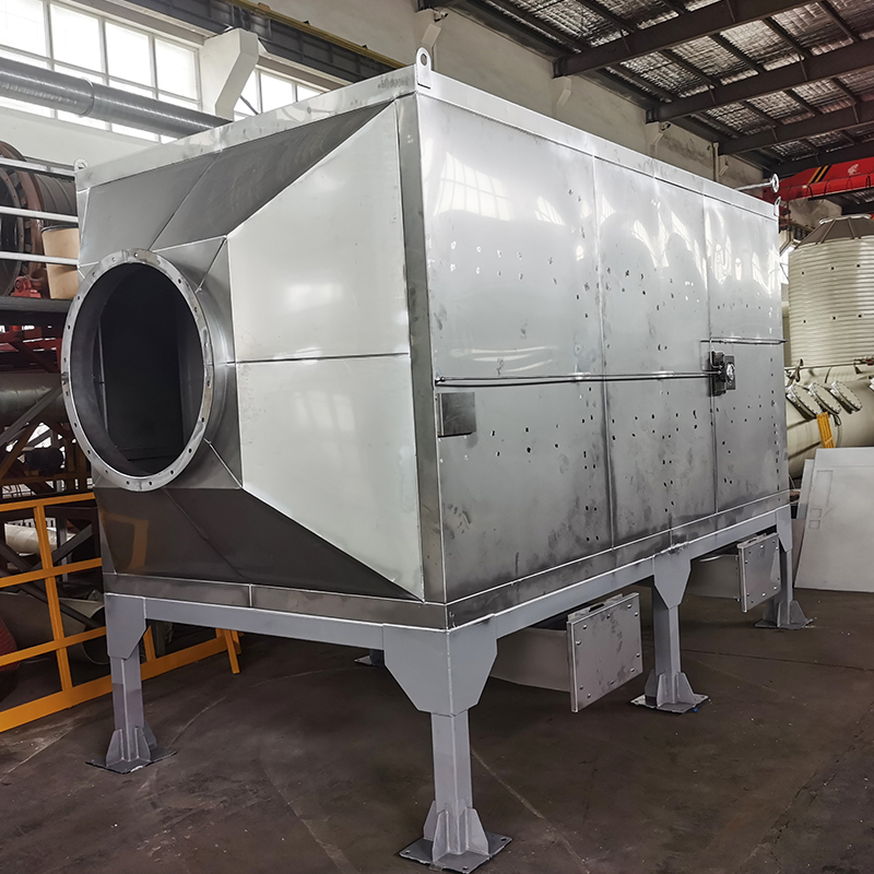 Адсорбер из нержавеющей стали 304 с верхней загрузкой и боковой выгрузкой