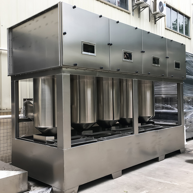 Гибридная циклонная оросительная колонна