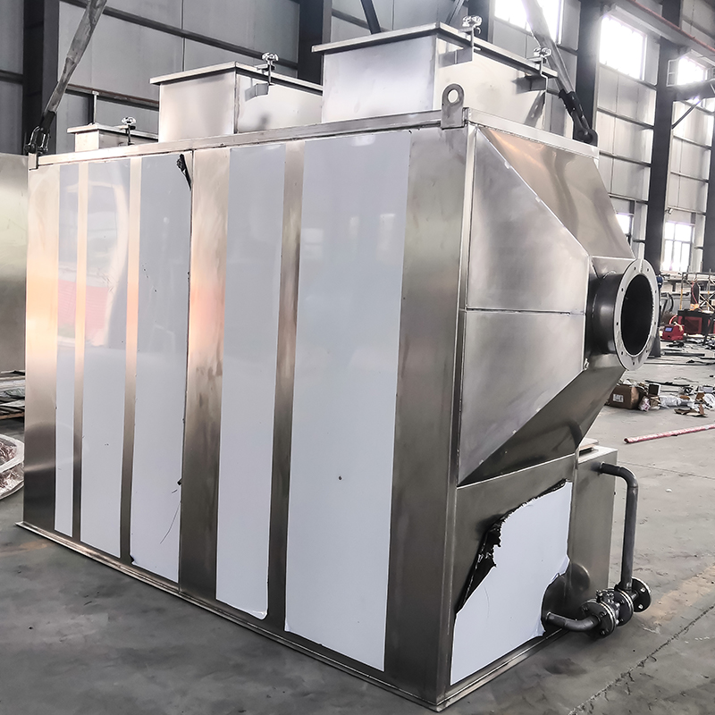 Горизонтальная промывная колонна из нержавеющей стали 304