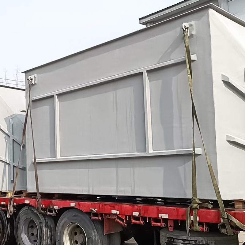 Горизонтальная промывная колонна из стеклопластика (ФРП)