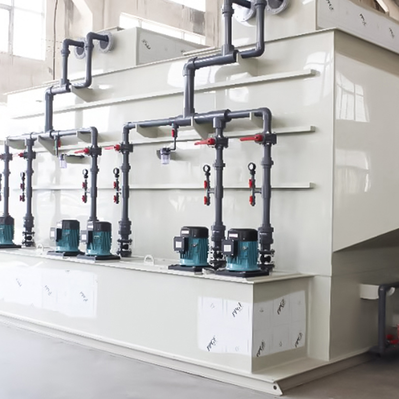 Горизонтальная промывная колонна из ПП