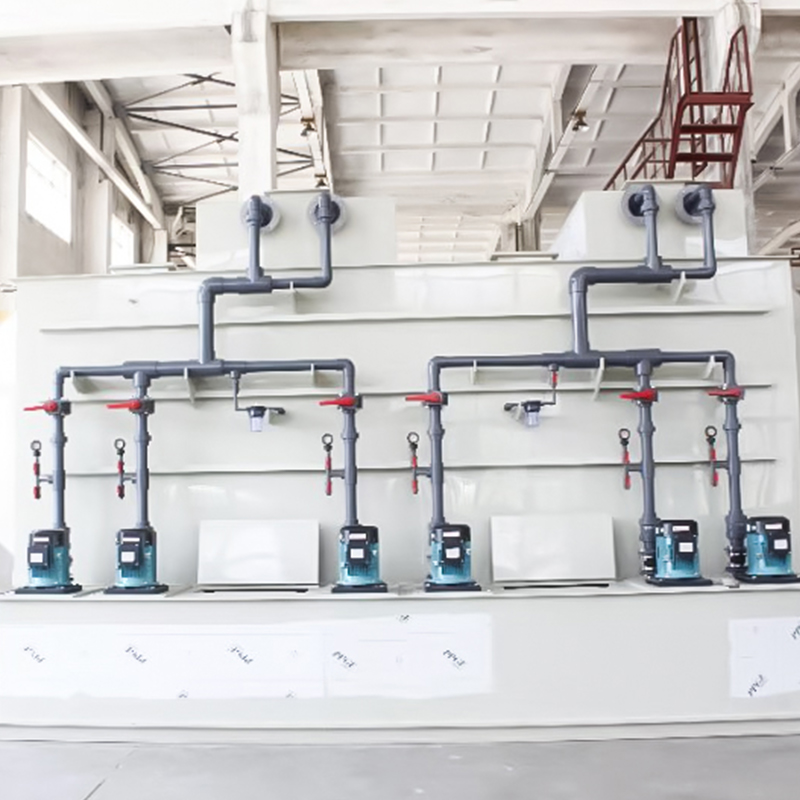 Горизонтальная промывная колонна из ПП