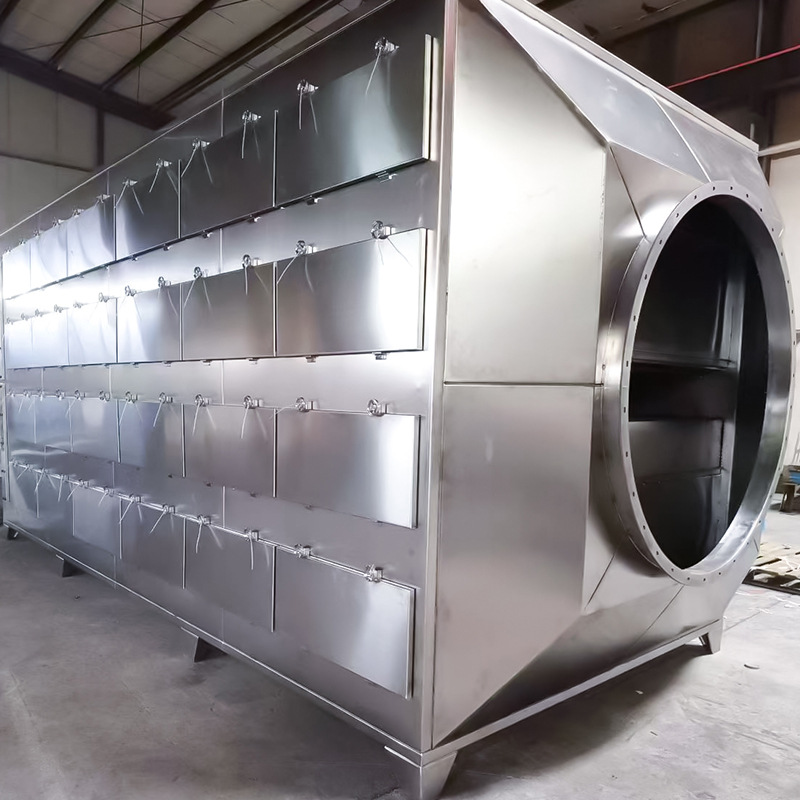 Адсорбер из нержавеющей стали 304 с ящичной конструкцией