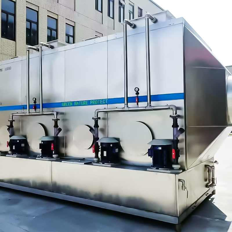 Горизонтальная промывная колонна из нержавеющей стали 304