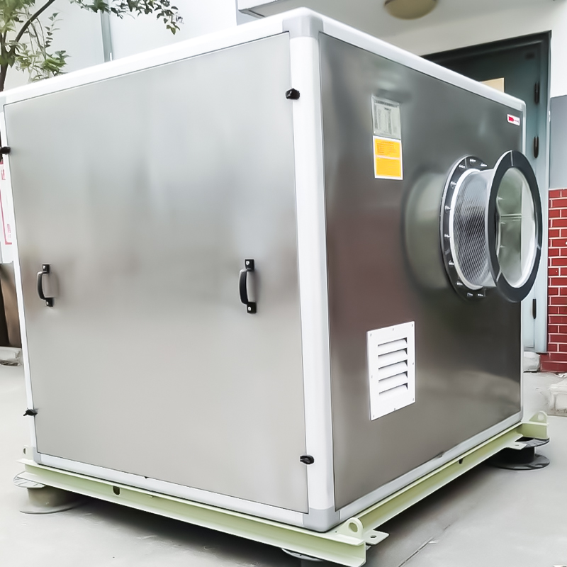 Вентилятор в шумоизолирующем кожухе из стеклопластика