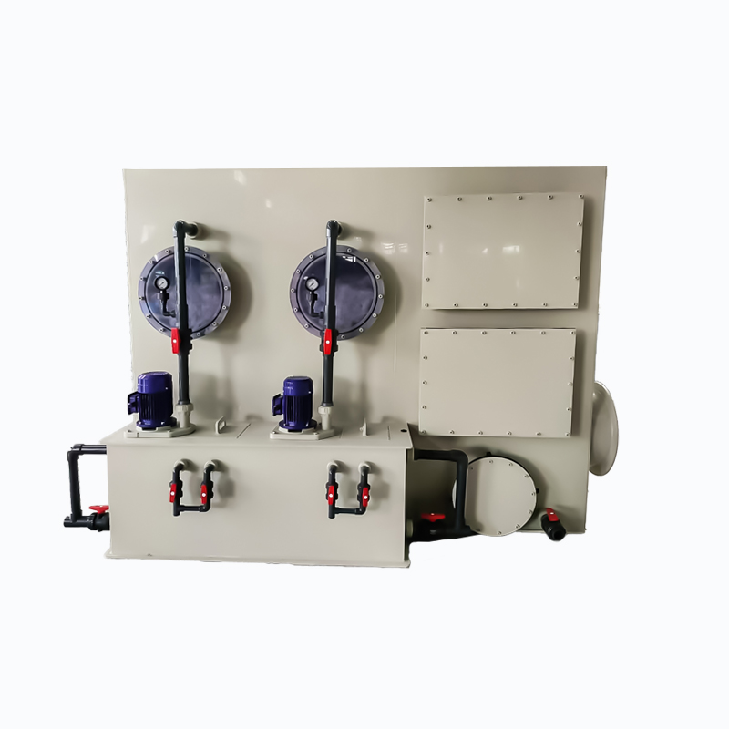 Горизонтальная промывная колонна из ПП